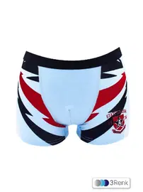 Öts İç Giyim Erkek Çocuk Boxer Likralı Active ÖTS 7235 - 6 ADET