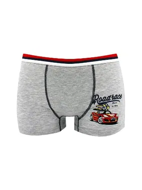 Öts İç Giyim Erkek Çocuk Boxer Motosiklet Baskılı ÖTS 7218 - 6 ADET - Alternatif Görünüm