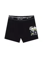 Erkek Çocuk Boxer Renkli Baskılı ÖTS 7238 - 6 ADET Siyah detay görünüm