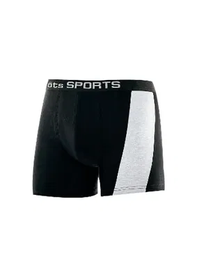 Öts İç Giyim Erkek Çocuk Boxer şerit Kumaş Detaylı Likralı ÖTS 7266 - 6 ADET - Alternatif Görünüm