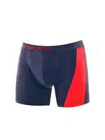 Erkek Çocuk Boxer şerit Kumaş Detaylı Likralı ÖTS 7266 - 6 ADET Lacivert görsel 4