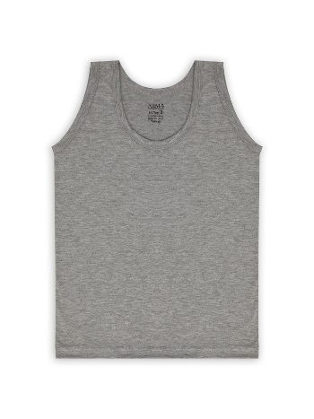 Erkek Çocuk Gri Penye Atlet Arma Yıldız 5502