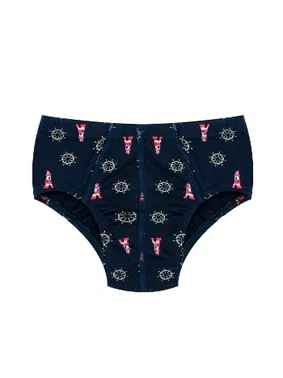 Öts İç Giyim Erkek Çocuk Külot Likralı Baskılı %96 Pamuk ÖTS 7322 - 6 ADET - Alternatif Görünüm