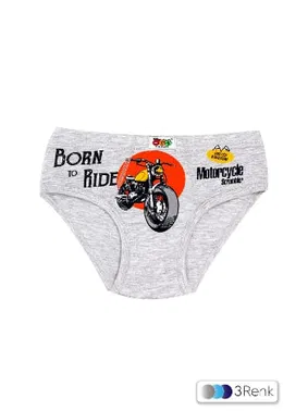 Öts İç Giyim Erkek Çocuk Külot Likralı Resim Baskılı ÖTS 7245 - 6 ADET