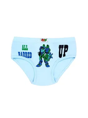 Öts İç Giyim Erkek Çocuk Külot Likralı Resim Baskılı ÖTS 7245 - 6 ADET - Alternatif Görünüm