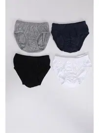 Arma Yıldız Erkek Çocuk Renkli Pamuklu Külot 4lü Paket Arma Yıldız 5549