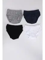 Erkek Çocuk Renkli Pamuklu Külot 4lü Paket Arma Yıldız 5549 Görsel