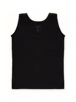 Erkek Çocuk Siyah Atlet 3lü Paket %100 Pamuklu Penye Arma Yıldız 5548 - 3 ADET Siyah detay görünüm