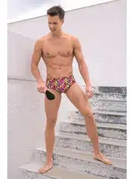 Erkek Çok Renkli Pad İpli Slip Mayo Doreanse 3833 farklı açı