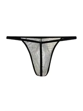 Darkzone Erkek Desenli Siyah String  Darkzone DZN6674 - Alternatif Görünüm