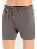 Erkek Düğmeli Havlu Bel Boxer Füme Arma Yıldız 1140 Füme detay görünüm