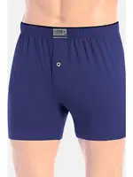 Erkek Düğmeli Havlu Bel Boxer Indigo Arma Yıldız 1140 İndigo
