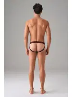 Fantezi File Detaylı Erkek Jockstrap String Doreanse 1006 Siyah detay görünüm