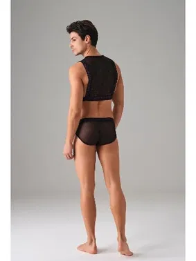 Doreanse Erkek Fantezi Transparan File Kısa Atlet Doreanse 2013 - Alternatif Görünüm