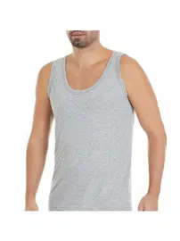 Yıldız Çamaşır Erkek Gri 6'lı Paket %100 Pamuk Atlet Yıldız Çamaşır 136