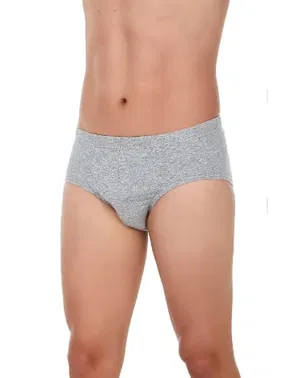 Yıldız Çamaşır Erkek Gri 6'lı Paket Pamuk Kom Slip Külot Yıldız 131