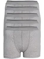 Erkek Gri Battal Büyük Beden Boxer 5'li Paket Arma Yıldız 1177 - 5 ADET Gri farklı açı