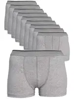 Erkek Gri Likralı Boxer 10lu Paket Arma Yıldız 1144 - 10 ADET Gri