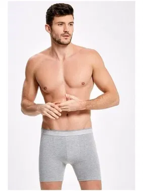 Arma Yıldız Erkek Gri Likralı Uzun Boxer Arma Yıldız 1173