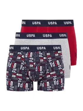 Us. POLO Assn. U.S. Polo Assn. Erkek 3Lü Boxer 80509