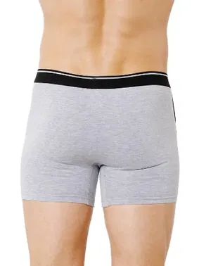 Özkan Erkek Gri Penye Likralı Pamuklu Boxer Özkan 11314 - Alternatif Görünüm