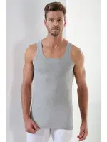 Erkek Gri Premium Atlet Arma Yıldız 1001 Gri