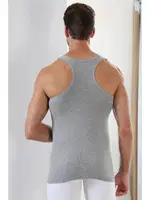 Erkek Gri Ribana Sporcu Atlet 3'lü Paket Arma Yıldız 1008 - 3 ADET Gri farklı açı