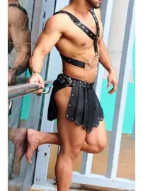 missisX Erkek Harness Gladyatör Seti missisX 88071
