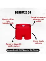 Erkek Kırmızı Bambu Boxer Darkzone DZNBM2006 görsel 9