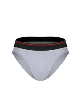 Darkzone Çizgili Lastikli Gri Erkek Slip Darkzone 1003