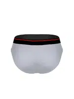 Çizgili Lastikli Gri Erkek Slip Darkzone 1003 Görsel detay görünüm