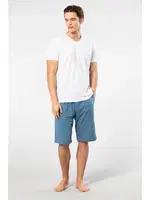 Cepli Kısa Kollu Modal Bermuda Erkek Pijama Takım Cacharel 2193 Beyaz