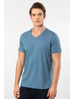 Cacharel Kısa Kollu Modal Erkek Pijama Takımı Cacharel 2192 - Alternatif Görünüm