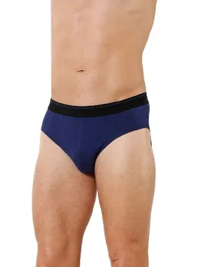 Özkan Erkek Lacivert Pamuklu Likralı Penye Esnek Rahat Slip Külot Özkan 11330