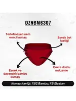 Erkek Lastikli Bordo Bambu Slip  Darkzone DZNBM6307 görsel 5
