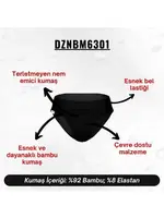 Erkek Lastikli Siyah Bambu Slip  Darkzone DZNBM6301 görsel 9