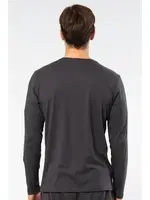 Bisiklet Yaka Modal Pamuklu Erkek T-shirt Cacharel 2242 Antrasit farklı açı