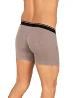 Erkek Modal Pamuklu Boxer Gri Şort Özkan 11256 Gri detay görünüm