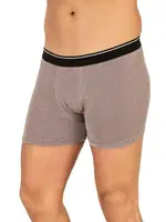 Erkek Modal Pamuklu Boxer Gri Şort Özkan 11256 Gri görsel 4