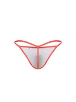 Erkek Neon Lastikli Desenli String  Darkzone DZN6680-01 detay görünüm