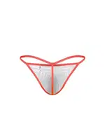 Erkek Neon Lastikli Desenli String Darkzone DZN6681-01 detay görünüm