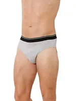 Erkek Pamuklu Likralı Penye Esnek Rahat Gri Slip Külot Özkan 11330 Gri