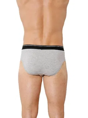 Özkan Erkek Pamuklu Likralı Penye Esnek Rahat Gri Slip Külot Özkan 11330 - Alternatif Görünüm
