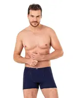 Erkek Pamuklu Modal Boxer Lacivert Özkan 11897 Lacivert