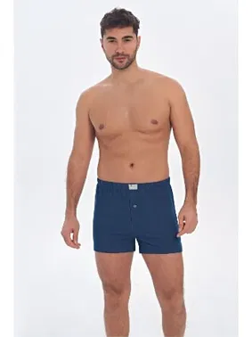 Anıl Pamuklu Önden Düğmeli Klasik Erkek Boxer Anıl 0073