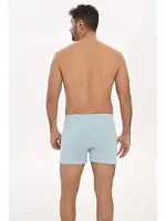 Pamuklu Önden Düğmeli Klasik Erkek Boxer Anıl 0073 Açık Mavi görsel 6