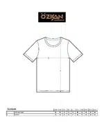 Erkek Pamuklu Penye Esnek Rahat Açik Yaka Yarım Kol Atlet Fanila Özkan 0059 Beyaz görsel 4