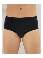 Erkek Pamuklu Siyah Külot 6'lı Paket Arma Yıldız 1117 - 6 ADET Siyah detay görünüm