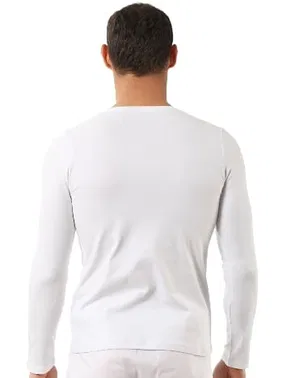 Özkan Erkek Penye Likralı Pamuklu Yuvarlak Yaka Uzun Kol T-Shirt Fanila Özkan 0266 - Alternatif Görünüm