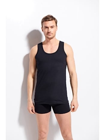 Erkek Penye %100 Pamuklu Premium Kalite Beyaz Atlet Kolcu K1100